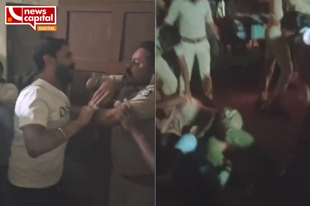 Aravalli Shamlaji Police Station two couple attack video viral