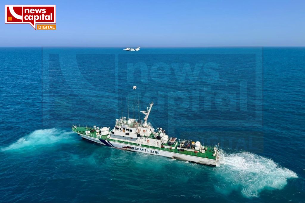 porbandar 480 crore drugs pakistani boat seized 6 crue arrested