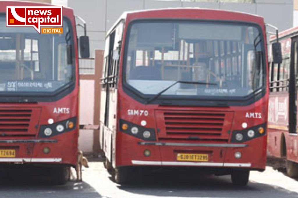 Ahmedabad board exams students amts free travelling