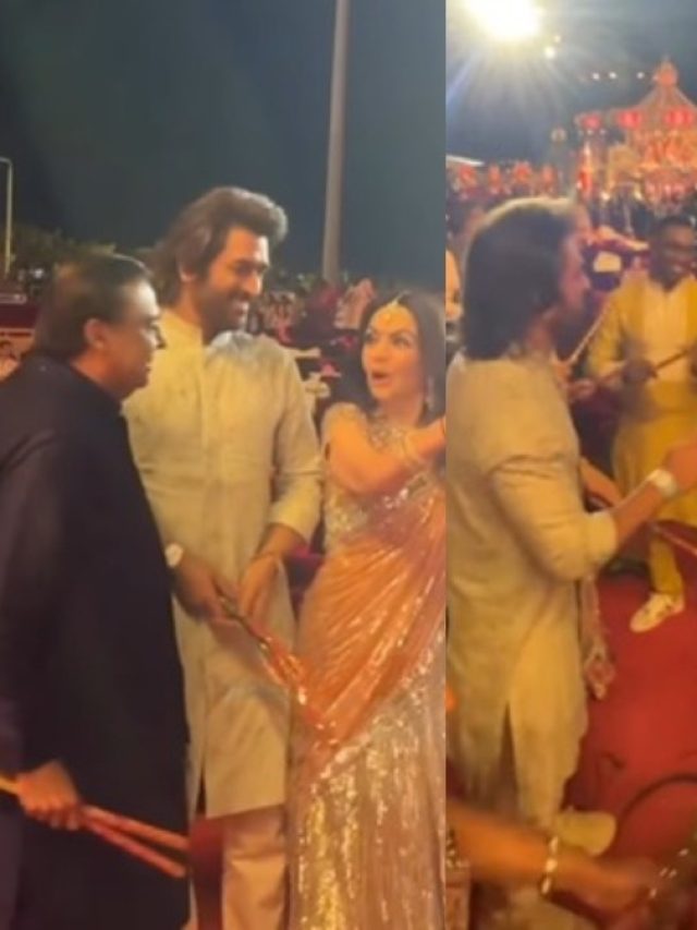 Mukesh-Ambani-dhoni-Bravo-Garba