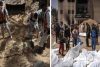 gaza hospital found out 200 dead bodies allegation on israel