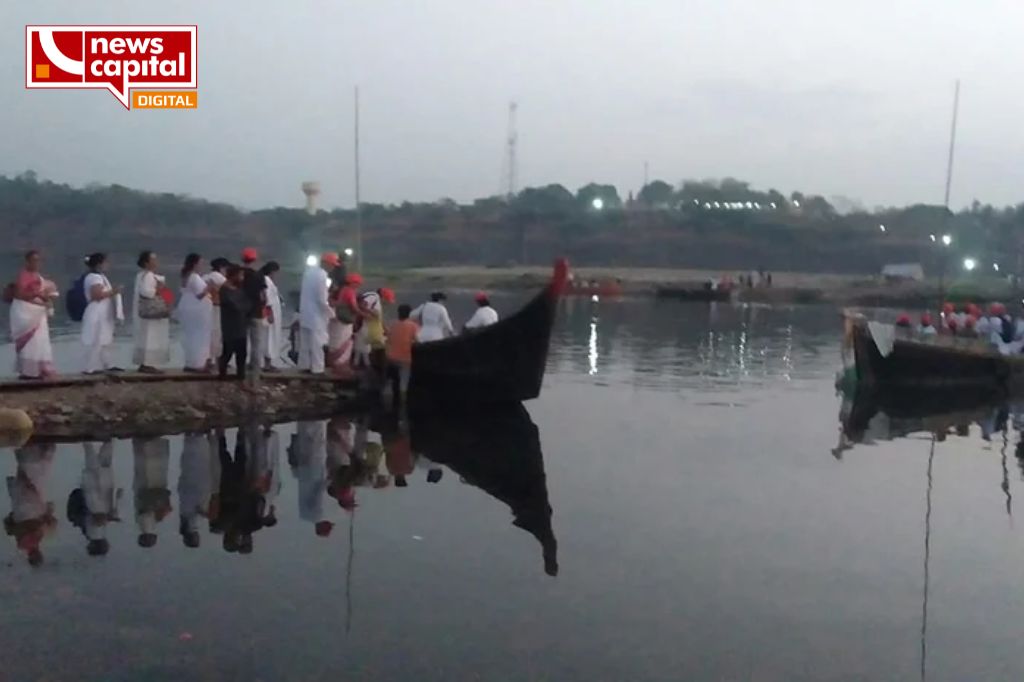 narmada uttarvahini parikrama stopped for 10 days 40 thousand parikramavasi