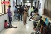 surat civil hospital radiology department Patients suffering waiting for one and a half to two hours