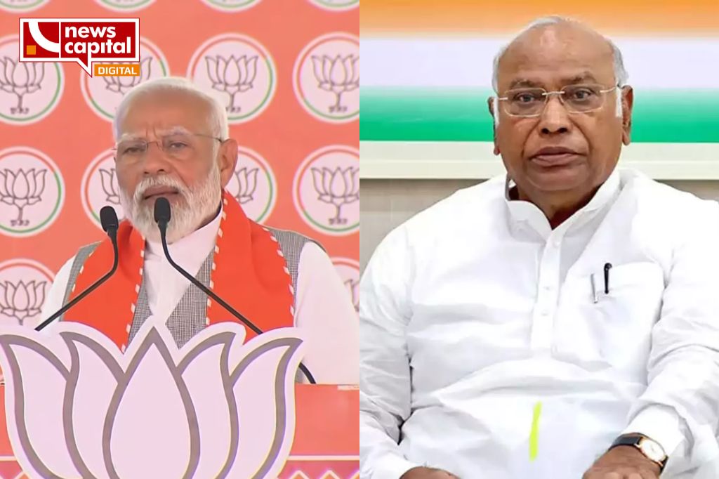 pm narendra modi speech surendranagar attacked on mallikarjun kharge shiv ram statement